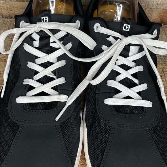 Caterpillar Code Hex Vent Low Top Shoes Black White Size 12 - Picture 3 of 10